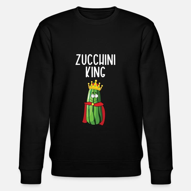 Zucchini - Stanley/Stella Unisex Bio-Sweatshirt CHANGER - Schwarz