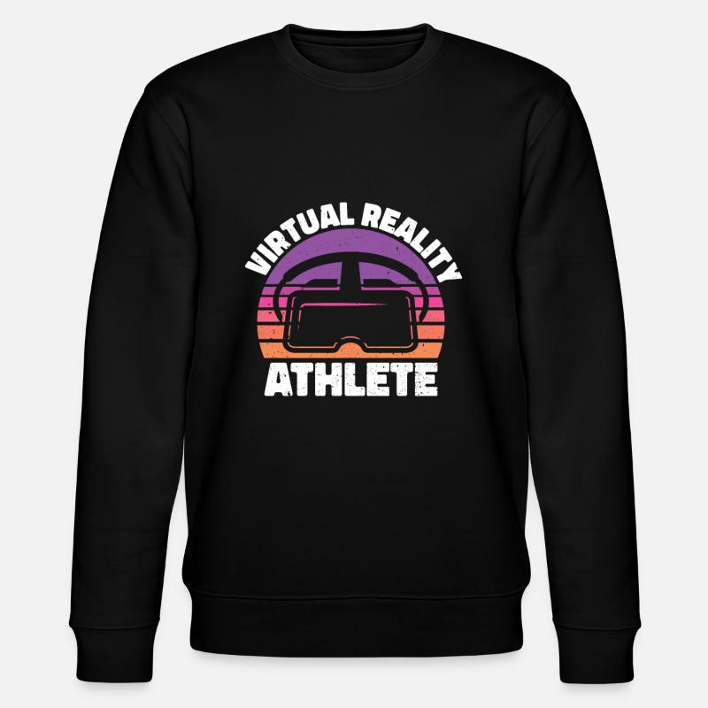Virtual Reality VR Gift - Stanley/Stella CHANGER Unisex Organic Sweatshirt - black