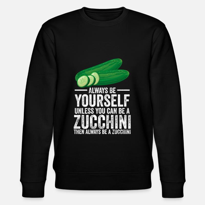 Courgette - Sweat bio CHANGER Stanley/Stella Unisexe - noir