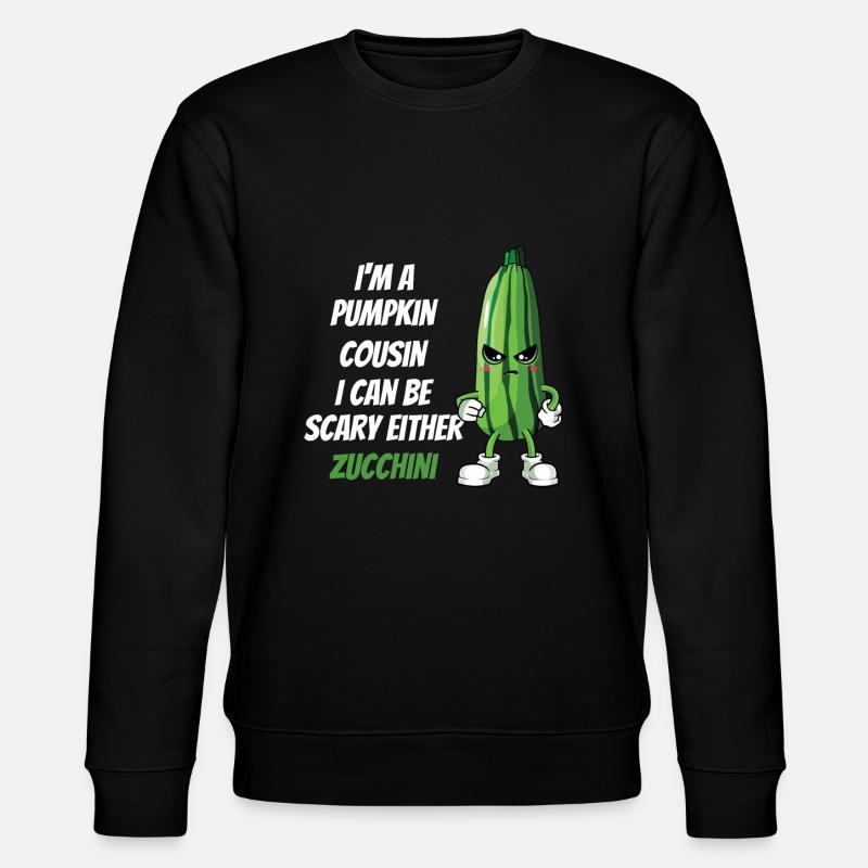 Courgette - Stanley/Stella CHANGER Unisex Organic Sweatshirt - black