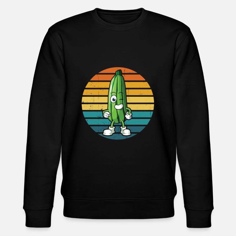 Courgette - Stanley/Stella CHANGER Unisex Organic Sweatshirt - black