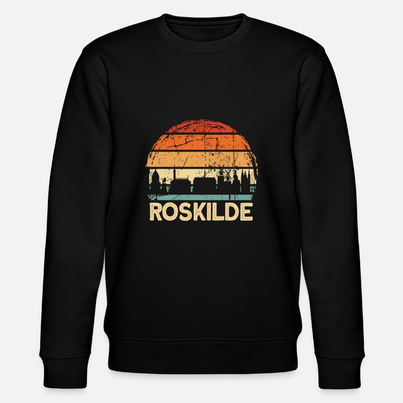 Roskilde - Stanley/Stella CHANGER Unisex Organic Sweatshirt - black