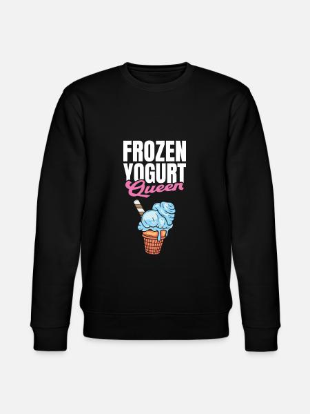 Frozen Yogurt Queen - Stanley/Stella CHANGER Unisex Organic Sweatshirt - black