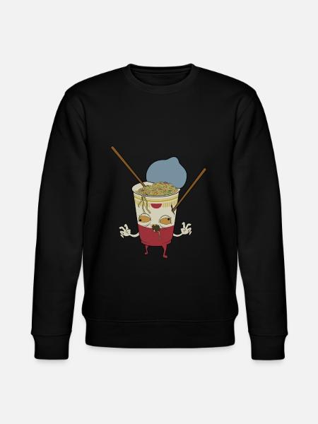 Zombie Ramen - Stanley/Stella Unisex Bio-Sweatshirt CHANGER - Schwarz