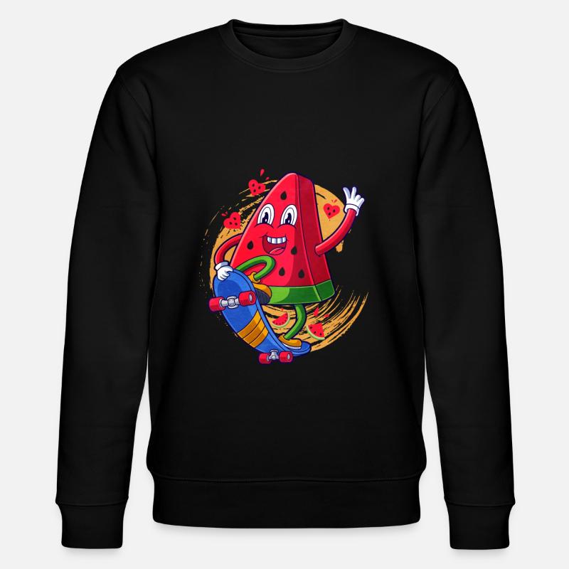 Pastèque - Sweat bio CHANGER Stanley/Stella Unisexe - noir