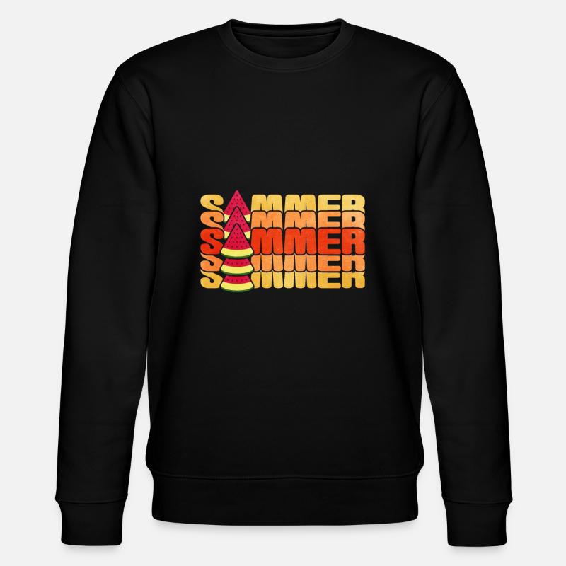 Pastèque - Sweat bio CHANGER Stanley/Stella Unisexe - noir