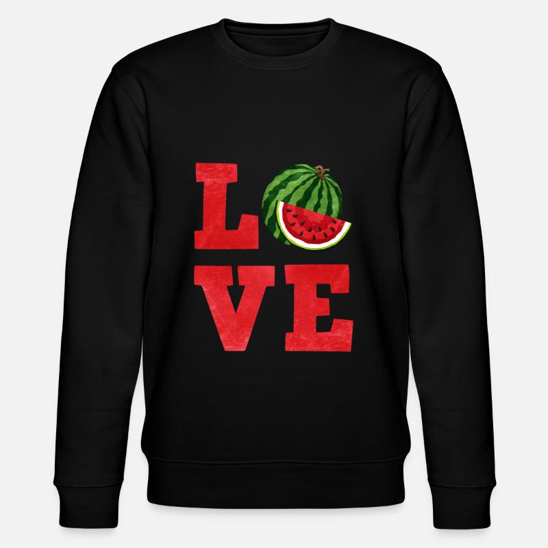 Pastèque - Sweat bio CHANGER Stanley/Stella Unisexe - noir