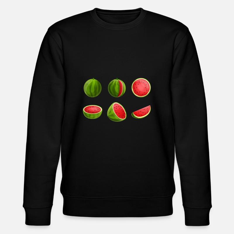 Pastèque - Sweat bio CHANGER Stanley/Stella Unisexe - noir