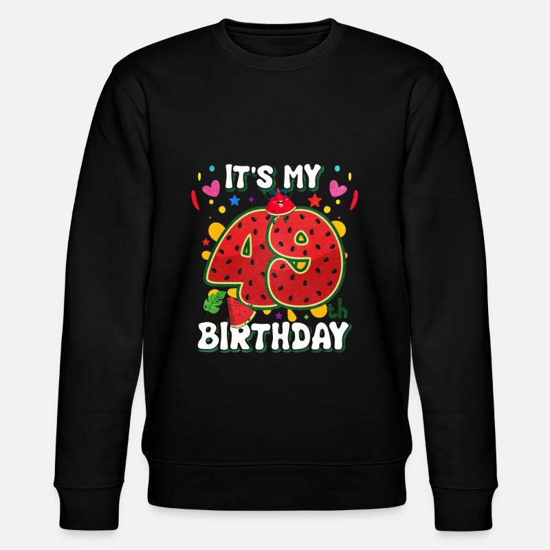 49e anniversaire Pastèque - Sweat bio CHANGER Stanley/Stella Unisexe - noir