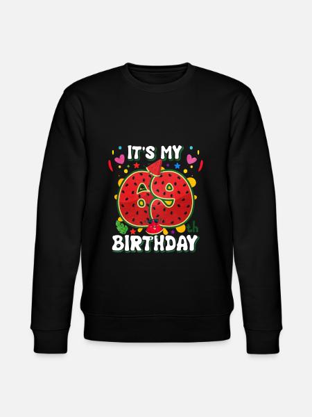 69e anniversaire de la pastèque - Sweat bio CHANGER Stanley/Stella Unisexe - noir