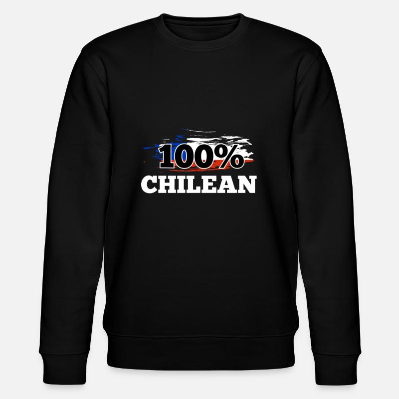 Chile - Stanley/Stella Unisex Bio-Sweatshirt CHANGER  - Schwarz
