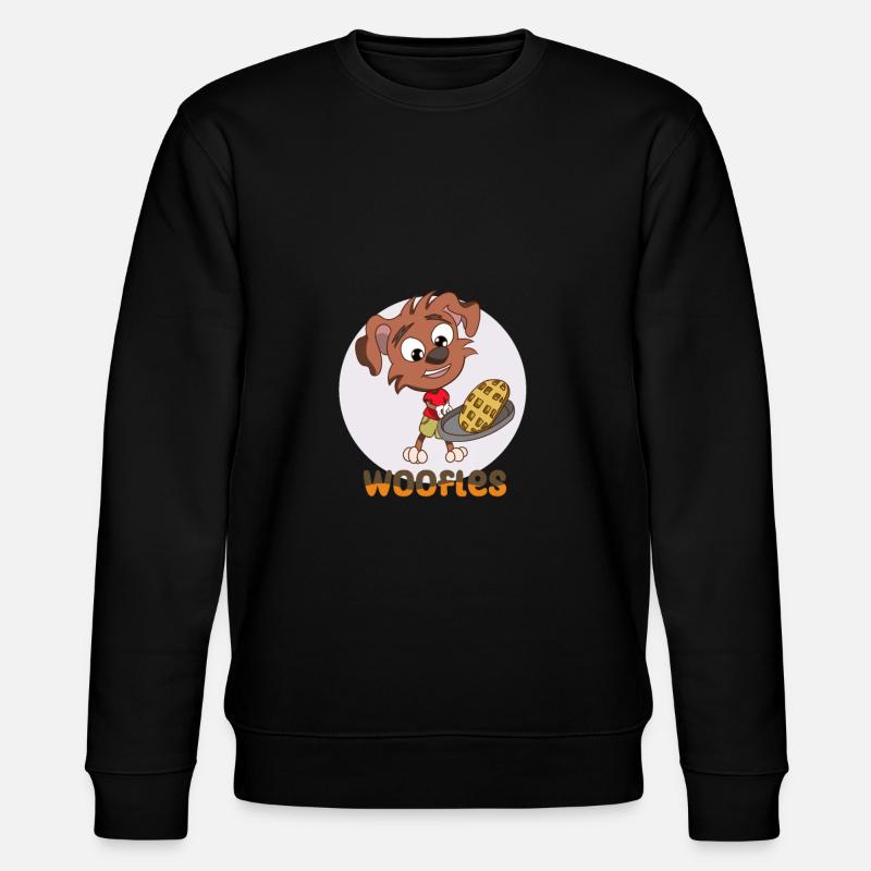 Waffel - Stanley/Stella Unisex Bio-Sweatshirt CHANGER - Schwarz