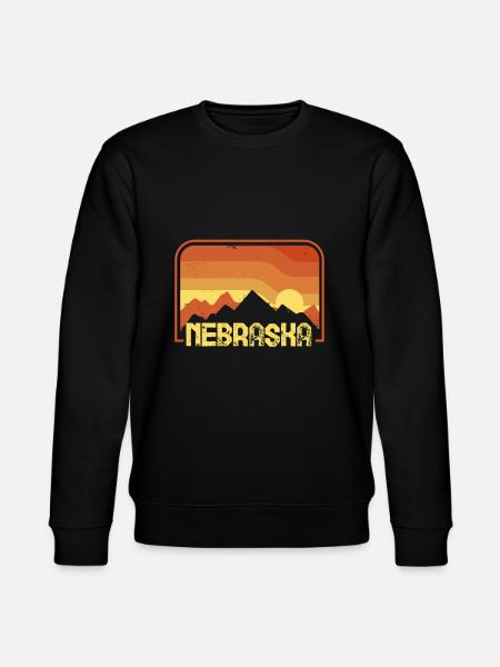 Nebraska - Stanley/Stella CHANGER Unisex Organic Sweatshirt - black