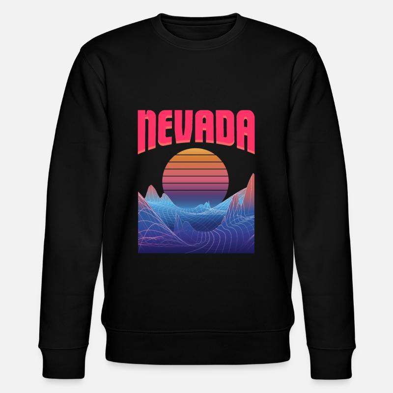 Nevada - Stanley/Stella Unisex Bio-Sweatshirt CHANGER  - Schwarz