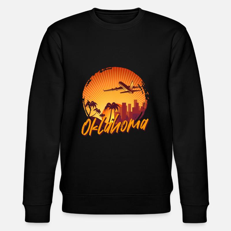 Oklahoma - Stanley/Stella Unisex Bio-Sweatshirt CHANGER  - Schwarz