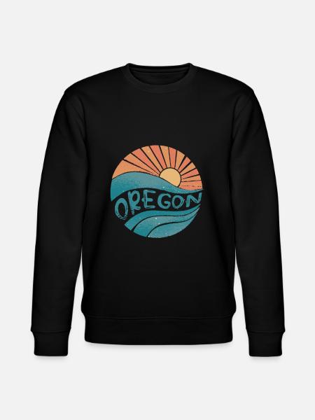 Oregon - Stanley/Stella CHANGER Unisex Organic Sweatshirt - black