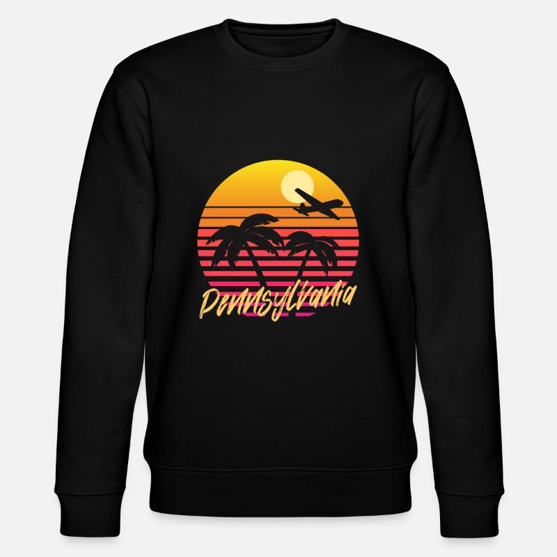 Pennsylvanie - Sweat bio CHANGER Stanley/Stella Unisexe - noir