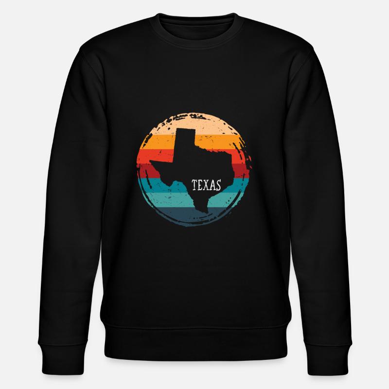 Texas - Sweat bio CHANGER Stanley/Stella Unisexe - noir