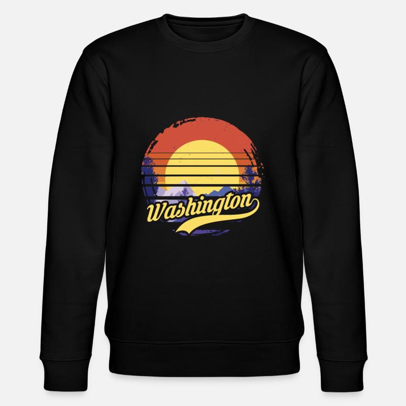 Washington - Sweat bio CHANGER Stanley/Stella Unisexe - noir