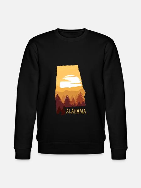 Alabama - Stanley/Stella CHANGER Unisex Organic Sweatshirt - black