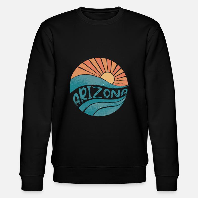 arizona - Stanley/Stella Unisex Bio-Sweatshirt CHANGER  - Schwarz
