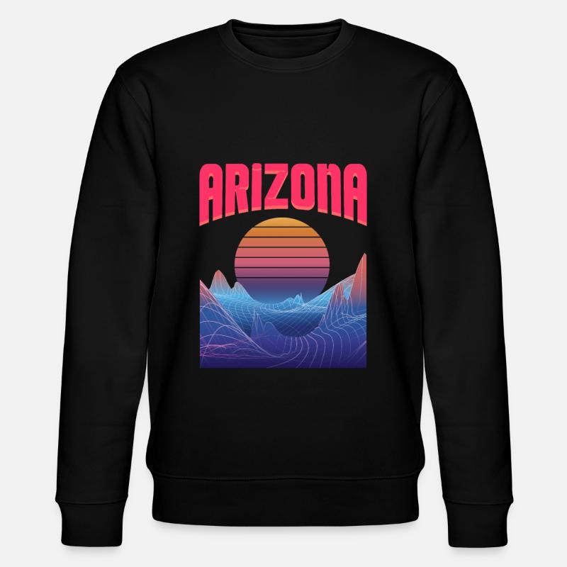 arizona - Stanley/Stella Unisex Bio-Sweatshirt CHANGER  - Schwarz