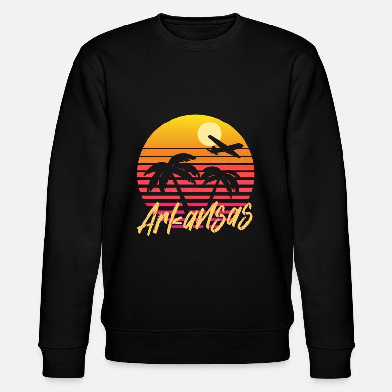 Arkansas - Sweat bio CHANGER Stanley/Stella Unisexe - noir