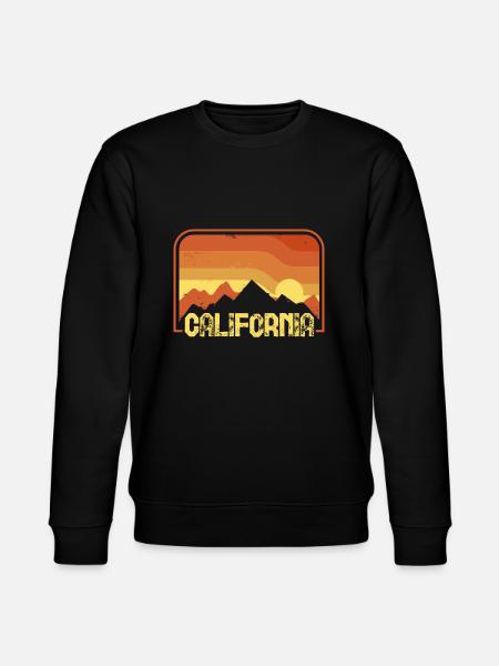 California - Stanley/Stella CHANGER Unisex Organic Sweatshirt - black