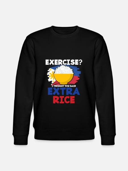 Rice - Stanley/Stella CHANGER Unisex Organic Sweatshirt - black
