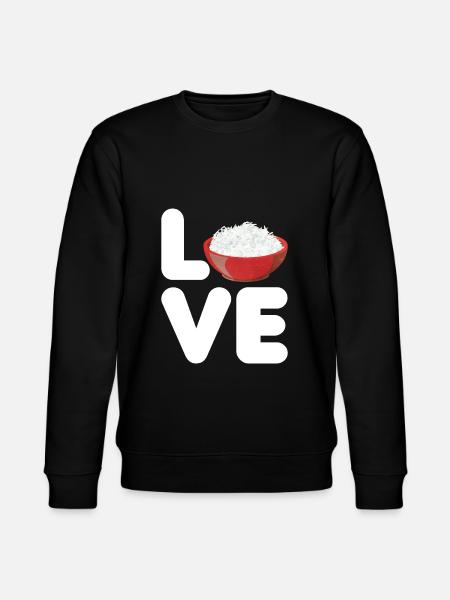 Rice - Stanley/Stella CHANGER Unisex Organic Sweatshirt - black