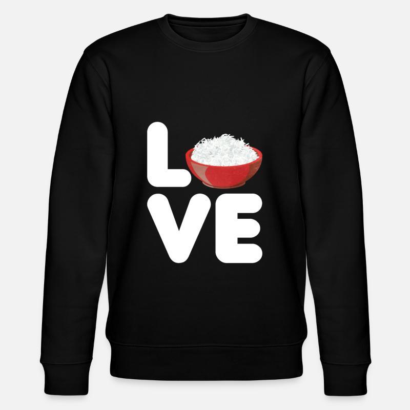 Rice - Stanley/Stella CHANGER Unisex Organic Sweatshirt - black