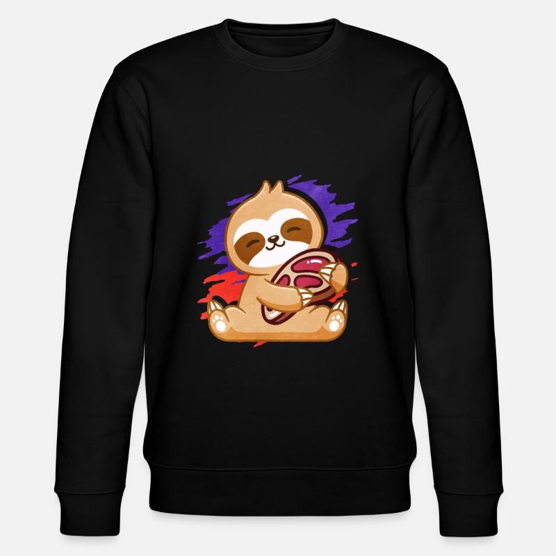 Steak - Stanley/Stella Unisex Bio-Sweatshirt CHANGER  - Schwarz