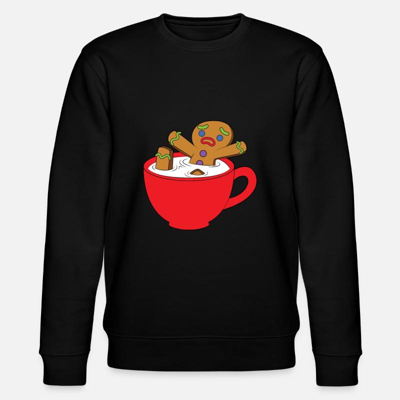 Coupe Gingerbread Man - Sweat bio CHANGER Stanley/Stella Unisexe - noir