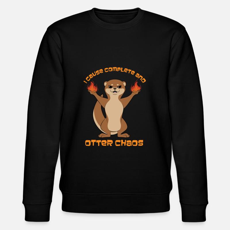 Loutre - Sweat bio CHANGER Stanley/Stella Unisexe - noir