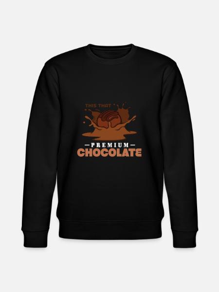 This premium chocolate - Stanley/Stella CHANGER Unisex Organic Sweatshirt - black