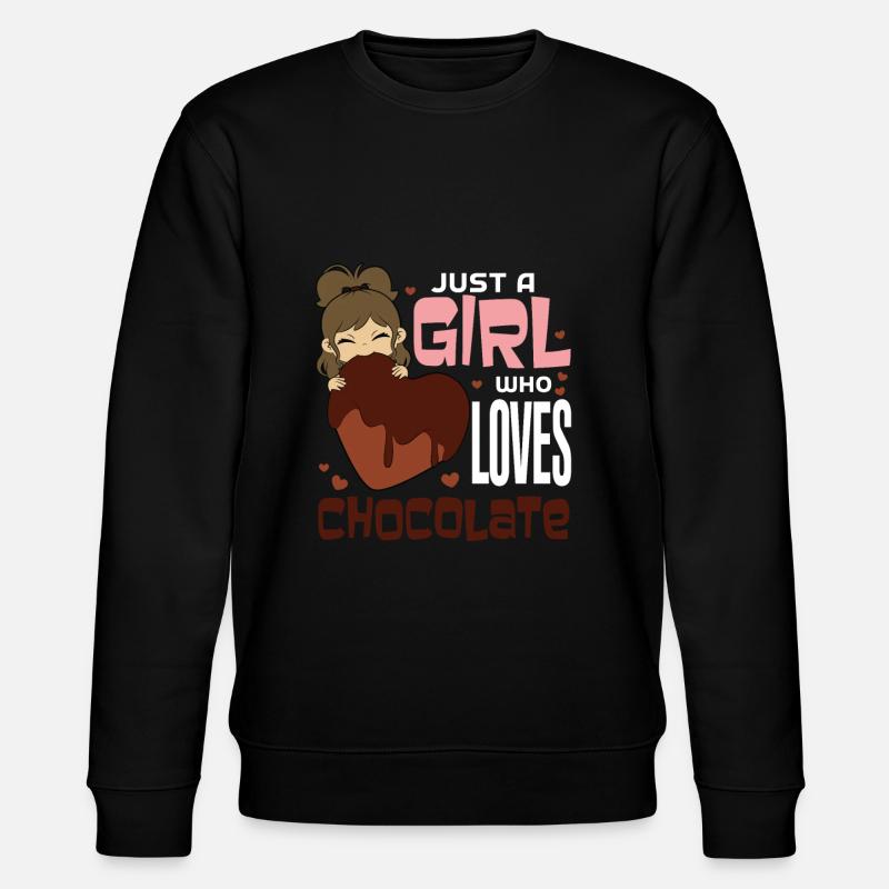 Le chocolat aime - Sweat bio CHANGER Stanley/Stella Unisexe - noir