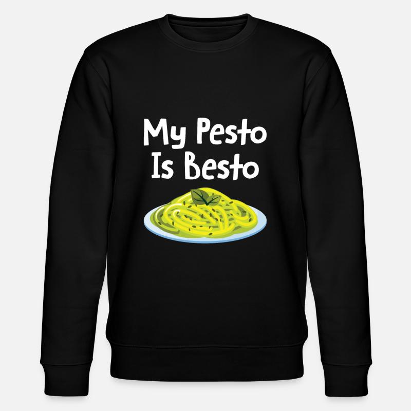 Pesto - Stanley/Stella Unisex Bio-Sweatshirt CHANGER  - Schwarz