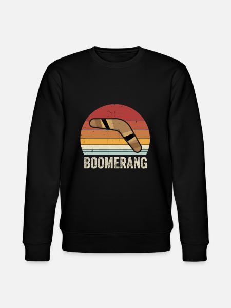 Boomerang - Stanley/Stella CHANGER Unisex Organic Sweatshirt - black