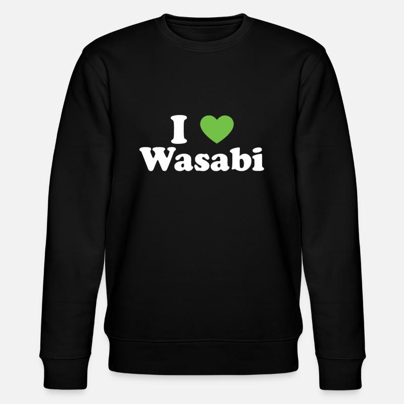 Wasabi - Stanley/Stella Unisex Bio-Sweatshirt CHANGER  - Schwarz