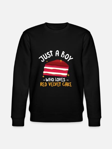 Velvet Cake Cake Gift - Stanley/Stella CHANGER Unisex Organic Sweatshirt - black
