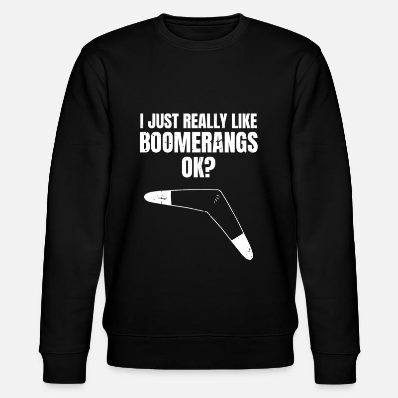 Boomerang - Sweat bio CHANGER Stanley/Stella Unisexe - noir