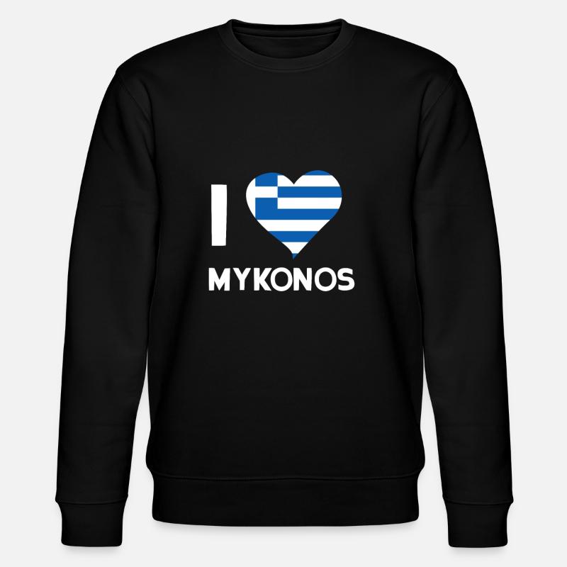 Mykonos - Sweat bio CHANGER Stanley/Stella Unisexe - noir