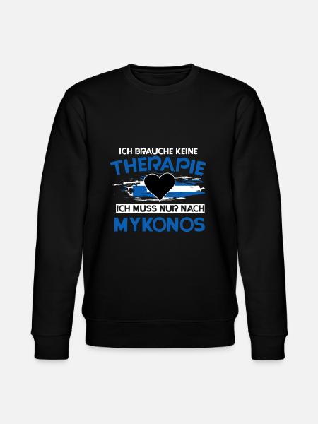Mykonos - Stanley/Stella Unisex Bio-Sweatshirt CHANGER - Schwarz