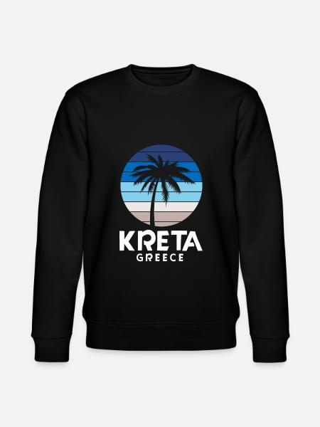 Kreta - Stanley/Stella Unisex Bio-Sweatshirt CHANGER - Schwarz