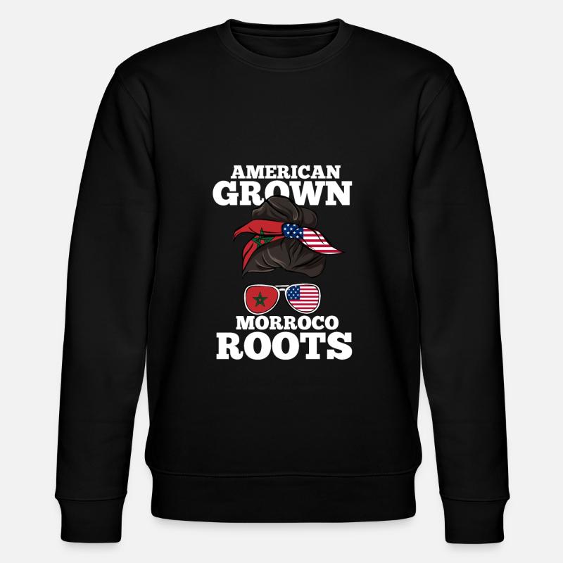 Morocco - Stanley/Stella CHANGER Unisex Organic Sweatshirt - black