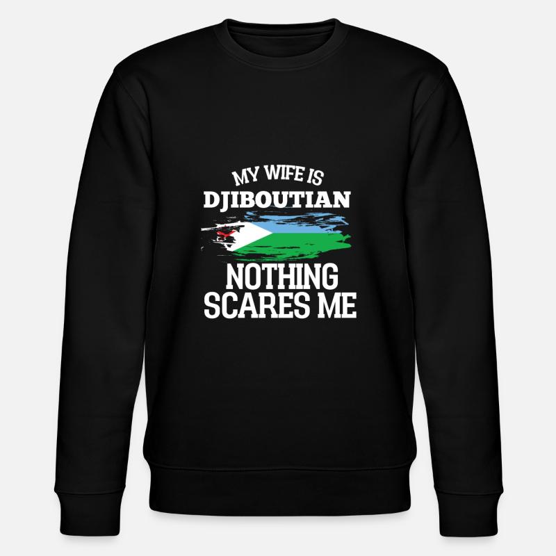 Djibouti Épouse - Sweat bio CHANGER Stanley/Stella Unisexe - noir