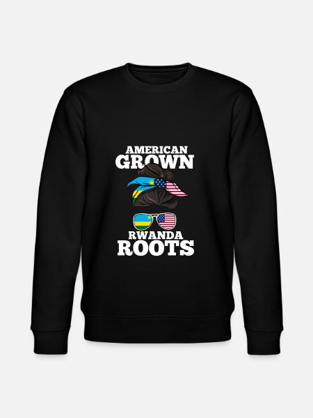 Rwanda - Stanley/Stella CHANGER Unisex Organic Sweatshirt - black