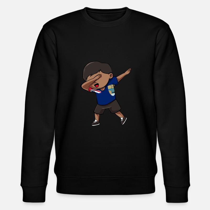 Saint Helena - Stanley/Stella Unisex Bio-Sweatshirt CHANGER  - Schwarz