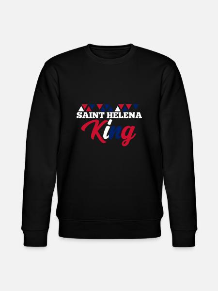 Saint Helena - Stanley/Stella CHANGER Unisex Organic Sweatshirt - black