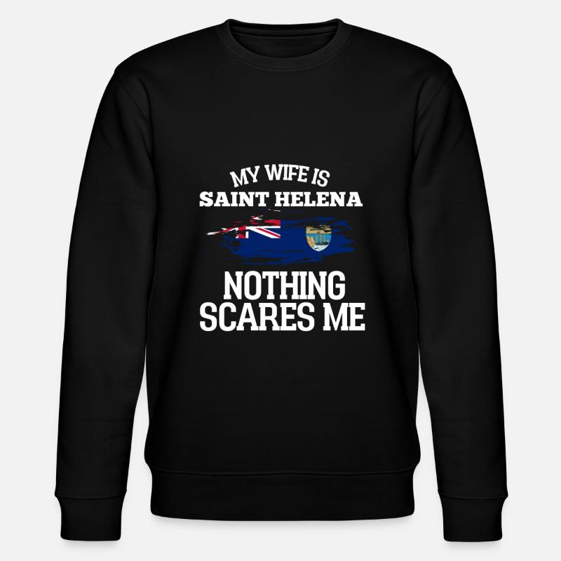 Sainte-Hélène - Sweat bio CHANGER Stanley/Stella Unisexe - noir